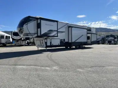 Keystone Montana High Country fifth wheel 381TB highlights: Two Full Baths Residential Refrigerator...