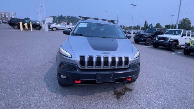 2018 Jeep Cherokee Trailhawk | 4X4 | Leather | NAV in Cars & Trucks in Prince George - Image 4