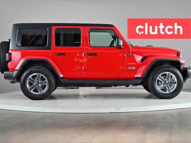 2021 Jeep Wrangler Unlimited Sahara 4X4 w/ Apple CarPlay, Heated in Cars & Trucks in City of Toronto - Image 2
