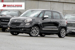 2015 Fiat 500L Lounge | 2-Owners, Moonroof, Leather, No Accidents, Low KMs