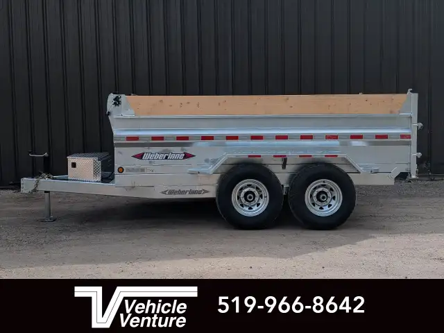 2025 WEBERLANE 82X12 CONTRACTOR SERIES 14000 GVWR GALVANIZED in Cargo & Utility Trailers in Oakville / Halton Region - Image 5