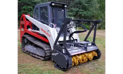 60" & 72" cutting width Shreds up to 8" diameter hardwood trees Patented tooth design and easily int...