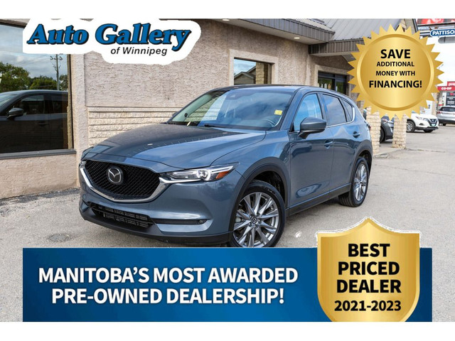 2021 Mazda CX-5 GT TURBO AWD | LEATHER | HTD/CLD SEATS | CLEAN C in Cars & Trucks in Winnipeg