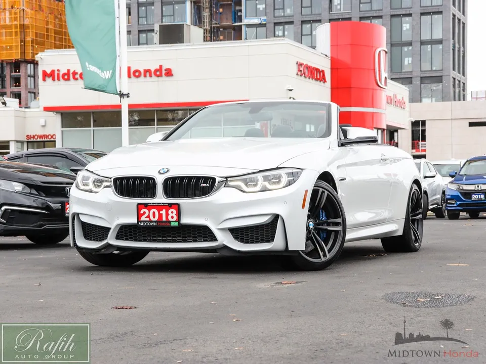 2018 BMW M4 *CONVERTIBLE HARD TOP*3L V6*425 HP*406 FT LB TORQUE*