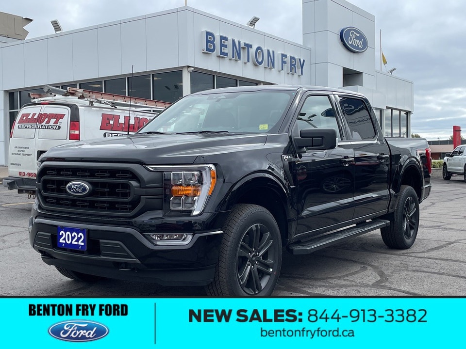  2022 Ford F-150 XLT SPORT CREW 302 PKG 3.5L PWR HEATED BUCKET SEATS NAVIGATION