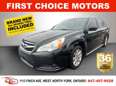 2011 SUBARU LEGACY PREMIUM ~AUTOMATIC, FULLY CERTIFIED WITH WARR