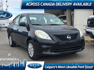 2012 Nissan Versa 4 DOOR SEDAN 5-SPEED MANUAL 1.6 S
