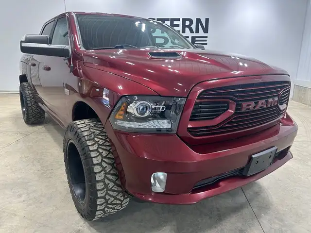 2018 Ram 1500 SPORT | SUNROOF | HEATED + COOLED LEATHER | 3.92 R in Cars & Trucks in Moose Jaw - Image 2