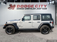 This Jeep Wrangler boasts a Intercooled Turbo Premium Unleaded I-4 2.0 L/122 engine powering this Au... (image 1)