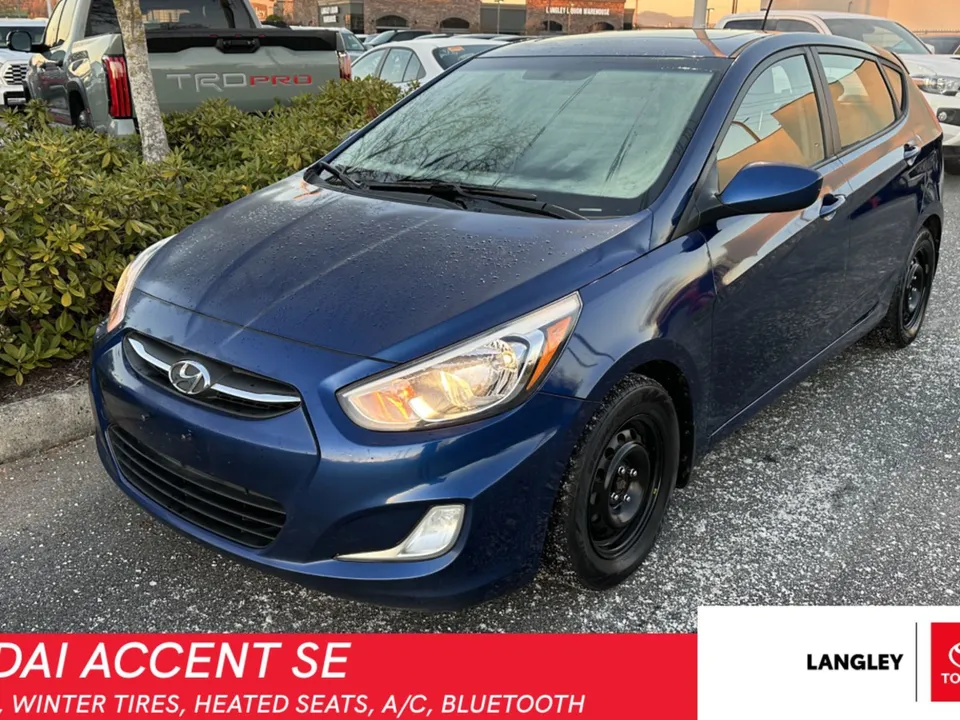2017 Hyundai Accent SE; AUTOMATIC, WINTER TIRES, HEATED SEATS, A
