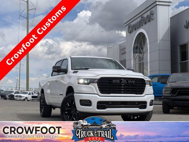 2025 Ram 1500 CROWFOOT CUSTOM - FUEL RIMS - TOYO A/T'S - LEVEL in Cars & Trucks in Calgary