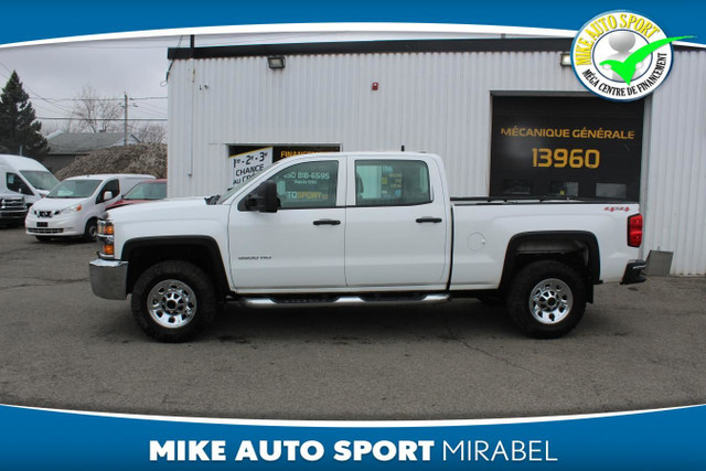 Chevrolet Silverado 3500HD 4X4, cabine multiplace, 154 po, WT 20 in Cars & Trucks in Laval / North Shore - Image 2