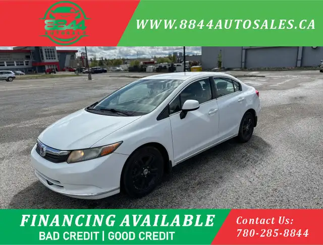 2012 Honda Civic LX 1.8L 4-CYL, AUTO, BLUETOOTH, A/C, POWER WIND in Cars & Trucks in Calgary - Image 2
