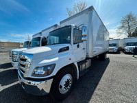  2020 Hino 338D with 26-Foot Box and Power Rail Gate