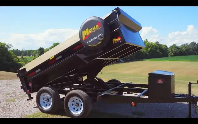 Miska Contractor Dump Trailer - Made in Canada in Cargo & Utility Trailers in Sudbury - Image 10