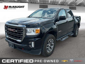 2022 GMC Canyon 4WD AT4 w/Leather 3.6L Crew Cab | Heated Seats And Steering