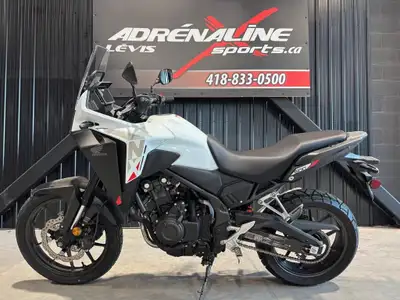 2024 Honda NX500AR Adrénaline Sports Lévis Rabais de 500$ Offre se terminant le 31/05/2025 Stock HML...
