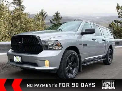 Command the road with this powerful 2021 Ram 1500 Classic Express Crew Cab. Boasting a robust 5.7L H...