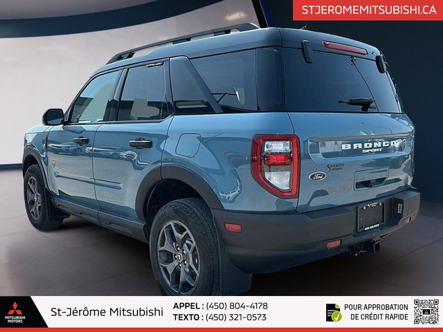 2022 Ford BRONCO SPORT BADLANDS 4X4  APPLE CARPLAY / ANDROID AUT in Cars & Trucks in Laurentides - Image 4