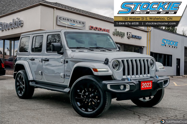 2023 Jeep Wrangler 4xe Sahara Hybrid | One Owner | Accident Free in Cars & Trucks in Kitchener / Waterloo