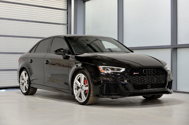 2018 Audi RS 3 Sedan RS 3 / Black Optics / Sport Exhaust / Techn in Cars & Trucks in Longueuil / South Shore