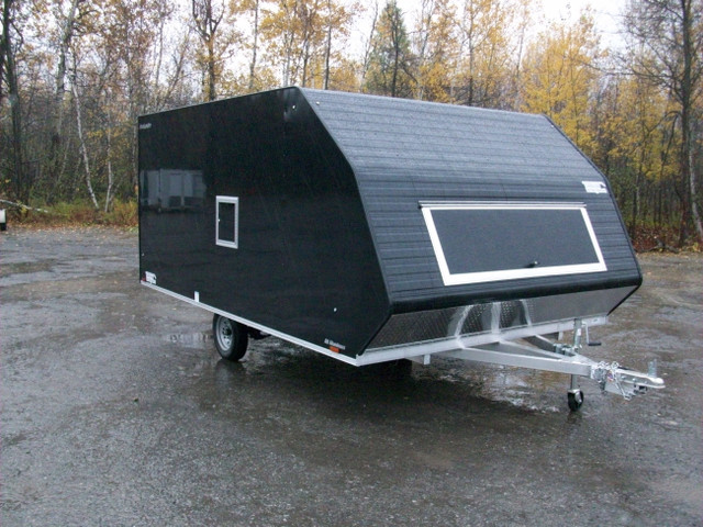 cargo aluminium 8'.6" x 13' 1 essieux motoneige skidoo moto  in Cargo & Utility Trailers in Laval / North Shore
