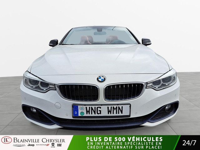 2016 BMW 4 Series 428i xDrive CONVERTIBLE CUIR ROUGE GPS MAGS in Cars & Trucks in Laval / North Shore - Image 3