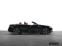 VENDU!!! 2024 Audi S5 Cabriolet Progressiv 3.0 TFSI Quattro, Black Metallic on Magma Red Fine Nappa... (image 3)