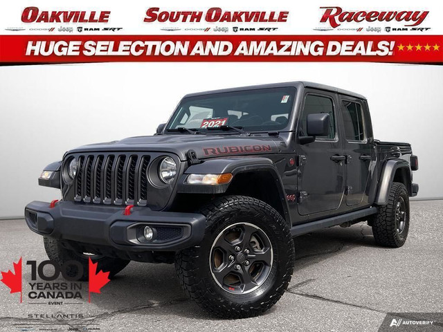 2022 Jeep Gladiator RUBICON | CLEAN CARFAX | HITCH RECEIVR | TON in Cars & Trucks in Oakville / Halton Region