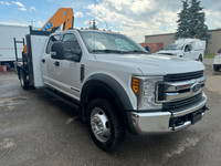 2019 Ford F-550 XLT Crew Cab DRW EFFER 80 Crane Truck 6.7L V8 Powerstroke 195,997 4X4 EFFER 80D Knuc... (image 5)