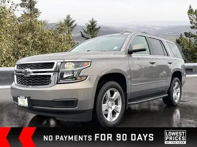 Command the road in this 2019 Chevrolet Tahoe LS SUV, boasting only 16,549 kilometers on the odomete...