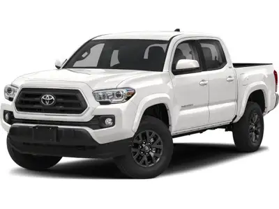 Super White 2021 Toyota Tacoma SR5 V6! Power Driver Seat / Heated Seats / Back Up Camera / Auto High...