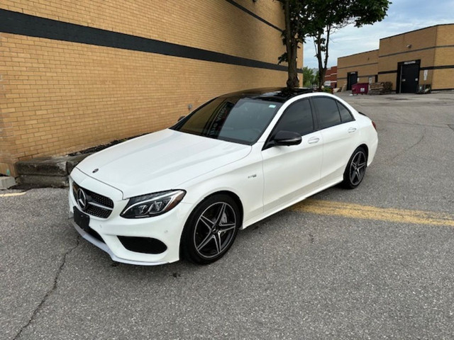 2018 Mercedes-Benz C-Class AMG C 43 4MATIC Sedan Navi 360 Camera in Cars & Trucks in Mississauga / Peel Region - Image 2