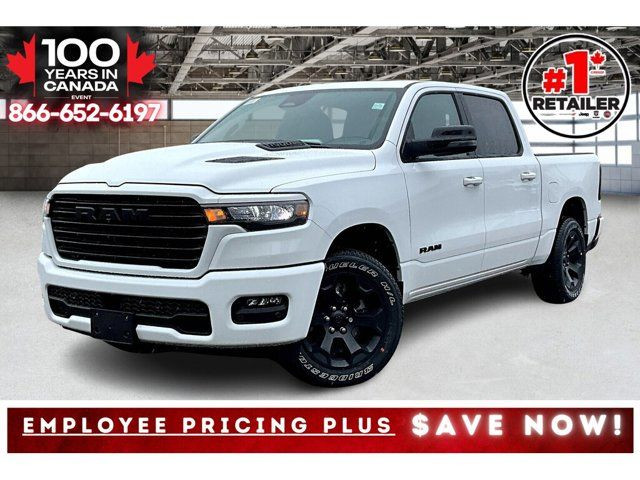 2025 Ram 1500 SPORT CREW Sport Hood Pano Roof Anti Spin in Cars & Trucks in Mississauga / Peel Region