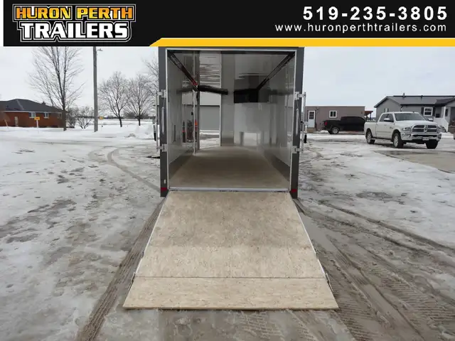2023 ATC ROM200 7x22+6 Aluminum Snowmobile Trailer in Cargo & Utility Trailers in Grand Bend - Image 10