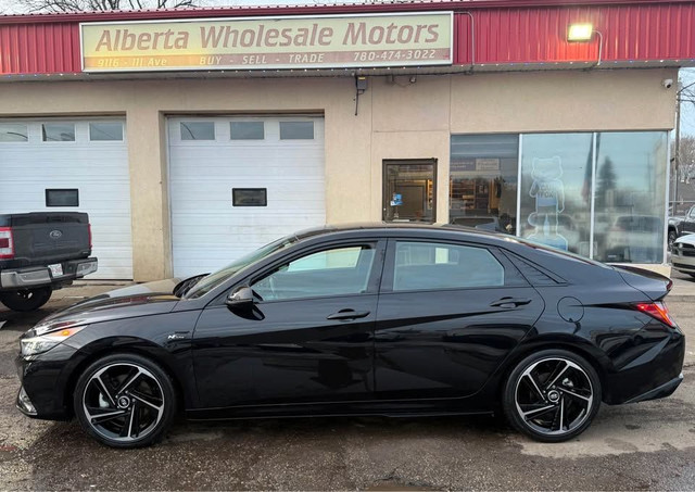 2022 Hyundai Elantra N Line LOW KMS!  in Cars & Trucks in Edmonton
