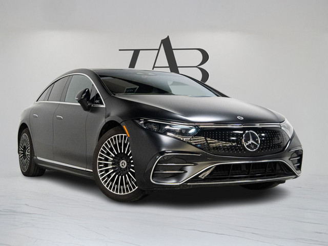 2022 Mercedes-Benz EQS 580 | AMG LINE | MATTE BLACK | 21 IN WHEE in Cars & Trucks in Mississauga / Peel Region - Image 2