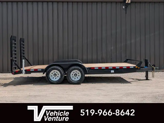 2025 CANADA TRAILER 7X18 CAR & EQUIPMENT TRAILER 14000 GVWR in Cargo & Utility Trailers in Oakville / Halton Region - Image 4