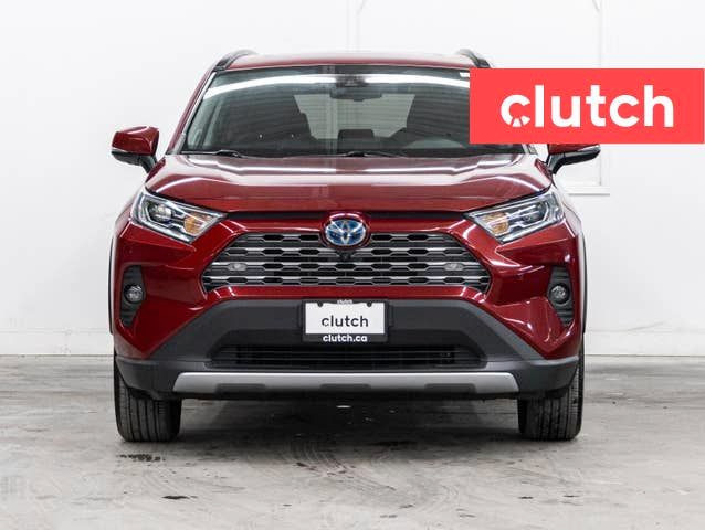 2021 Toyota RAV4 Hybrid Limited AWD w/ Apple CarPlay & Android A in Cars & Trucks in Bedford - Image 3