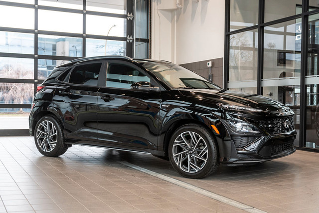 2022 Hyundai Kona N LINE AWD + 1 proprio + Dossier Carfax Sans R in Cars & Trucks in City of Montréal - Image 4