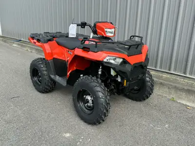 570 STANDARD FEATURES: 8.2"/9.5" Front/Rear Suspension Travel 25" Tires with 12" Steel Wheels On-Dem...