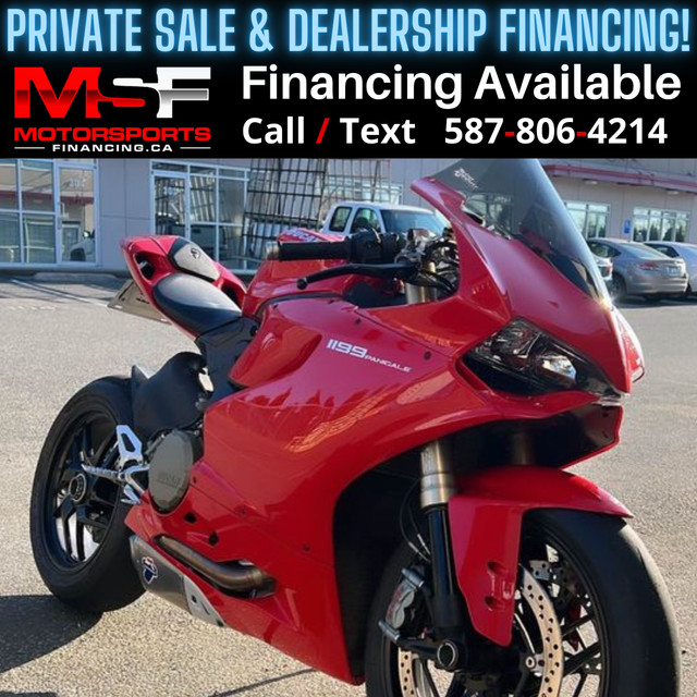 2013 DUCATI PENIGALE 1199 (FINANCING AVAILABLE) in Sport Bikes in Strathcona County