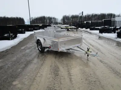 Canadian Mennonite Built Single Axle Aluminum Utility Trailer is $3,845.00 ! Ord: E1297-3075 - Ser:...