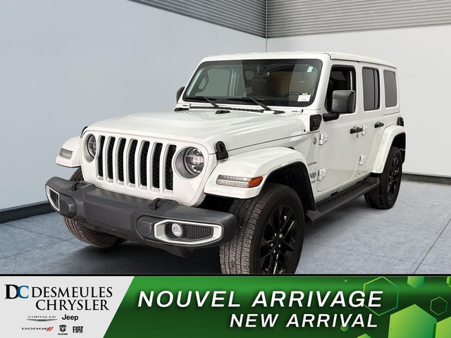 2021 Jeep WRANGLER 4XE Unlimited Sahara 4XE Hybride Toit rigide  in Cars & Trucks in Laval / North Shore