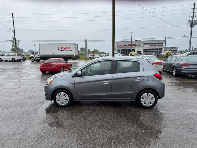 2018 Mitsubishi Mirage ES, HATCH, 4 CYL, MANUAL, ONLY 107KMS, CE in Cars & Trucks in London - Image 2