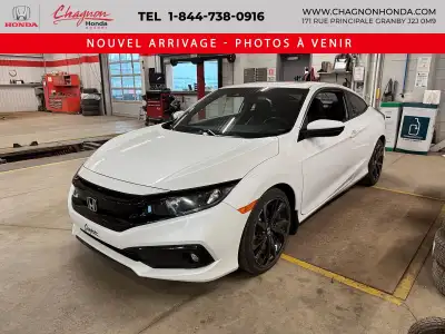 ***HONDA CIVIC COUPÉ SPORT 2.0 2020, CLIENTE MAISON, JAMAIS ACCIDENTÉ, DÉMARREUR, CAMERA, TOIT OUVRA...