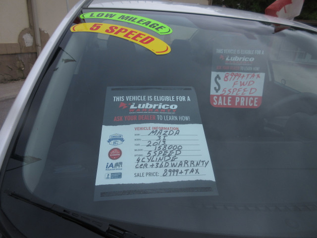 2013 Mazda Mazda3 GX in Cars & Trucks in Kitchener / Waterloo - Image 4