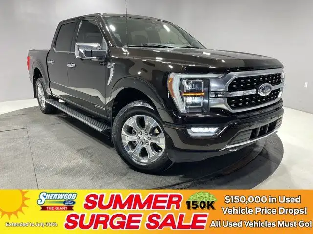 2021 Ford F-150 Platinum - CLEAN CARFAX - ONE OWNER in Cars & Trucks in Strathcona County - Image 2