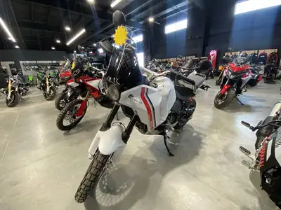 2024 Ducati DesertX White LiveryDream WilderExploration. Fun. Performance. And a great desire to tak...