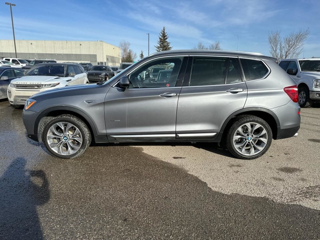 2017 BMW X3 XDRIVE28I | LEATHER | MOONROOF | CARPLAY | $0 DOWN in Cars & Trucks in Calgary - Image 2